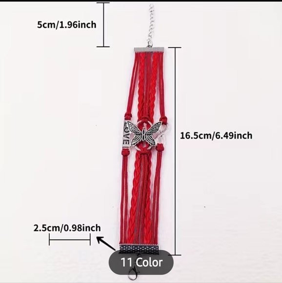 New Multi Layered Leather Bracelet - Picture 3 of 4